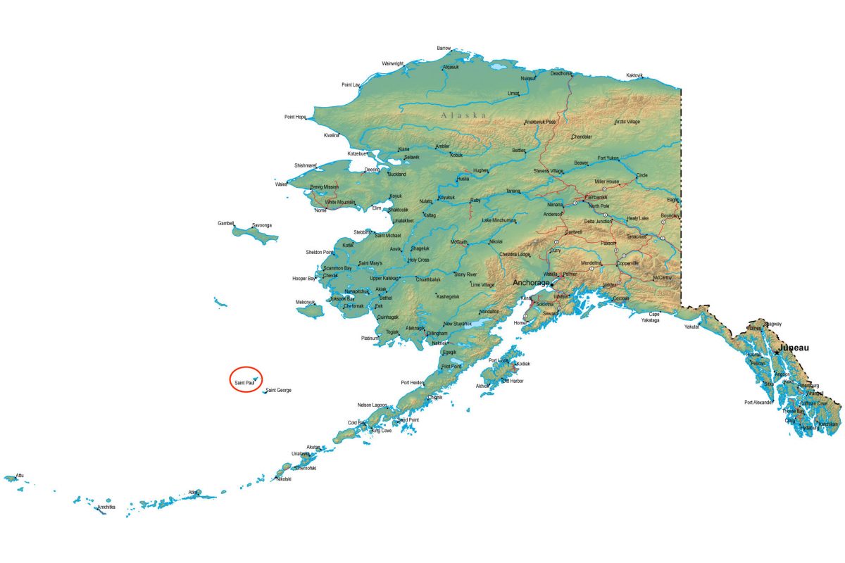 alaska map