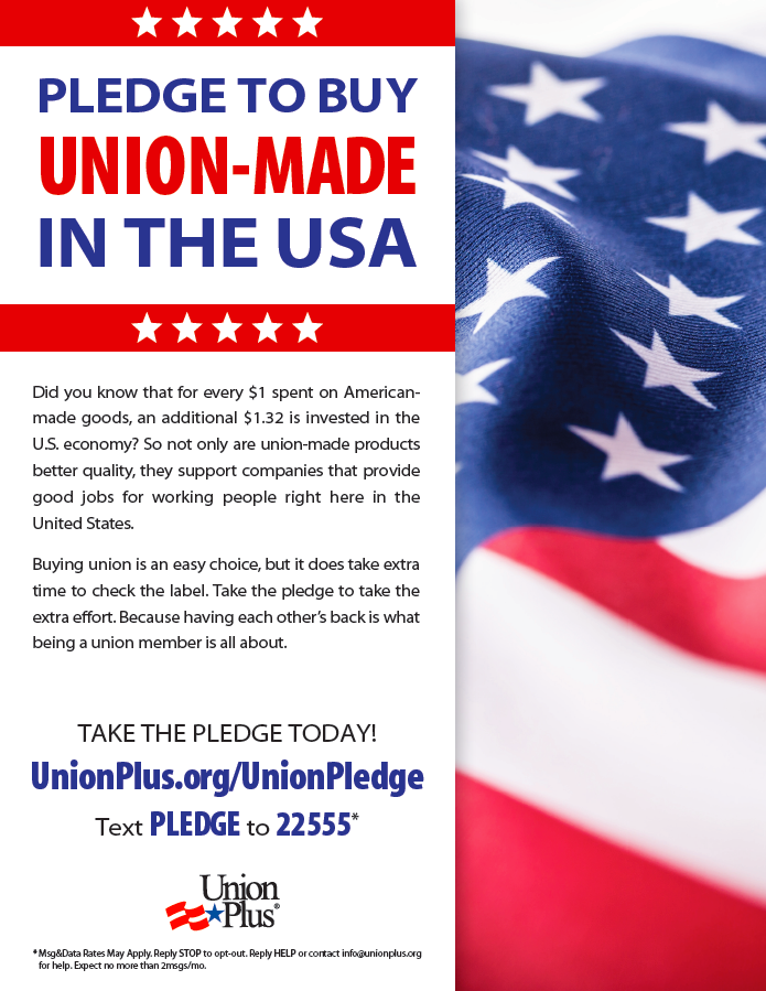 Pledge to Buy Unionmade