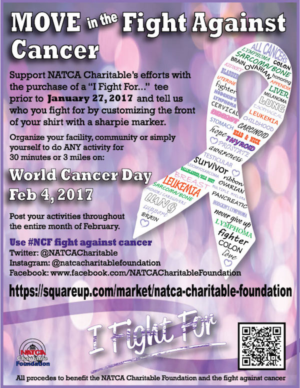 Cancer Insider Flyer background