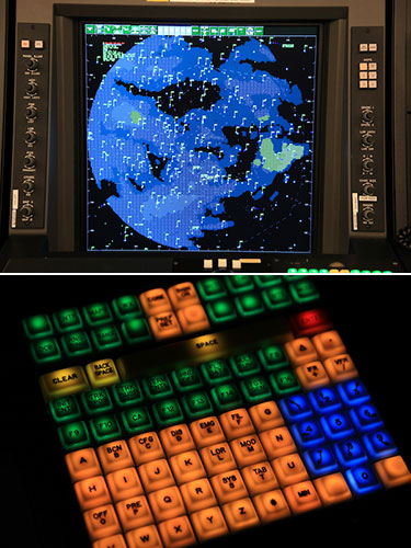 Connecting the STARS stars display keyboard