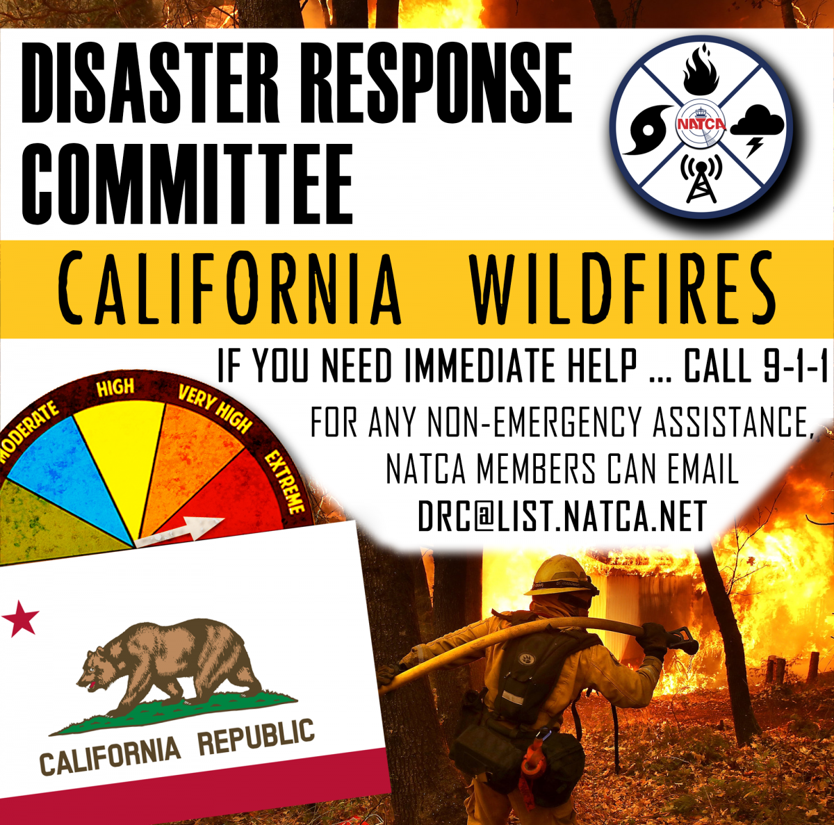 California Wildfires Help Graphic