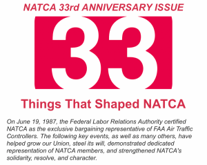 NATCA 33rd Anniversary Issue: