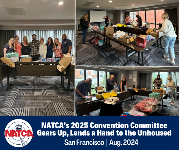 Countdown to San Francisco: NATCA’s 2025 Convention Committee Gears Up, Lends a Hand to the Unhoused